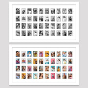 Instax Photo Frame for 40 Mini Instax Photos - White Frame - Multi Photo Frames
